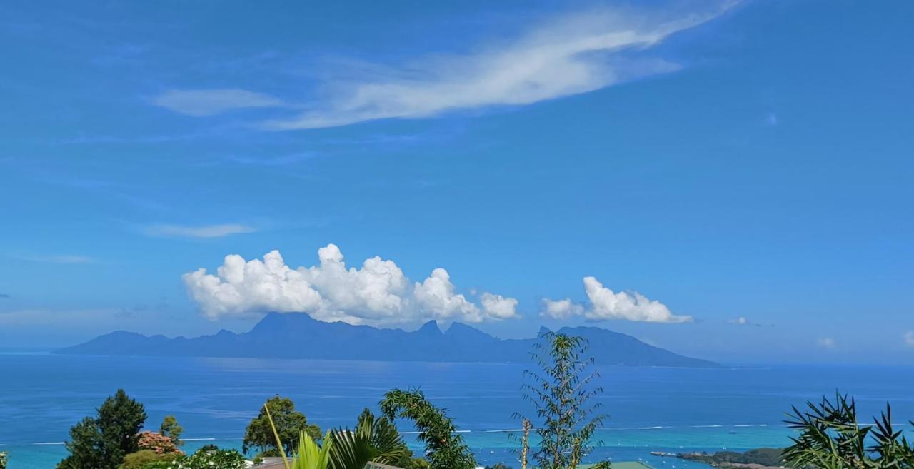 Studio Confort Avec Piscine Et Vue Tahiti Punaauia Luaran gambar